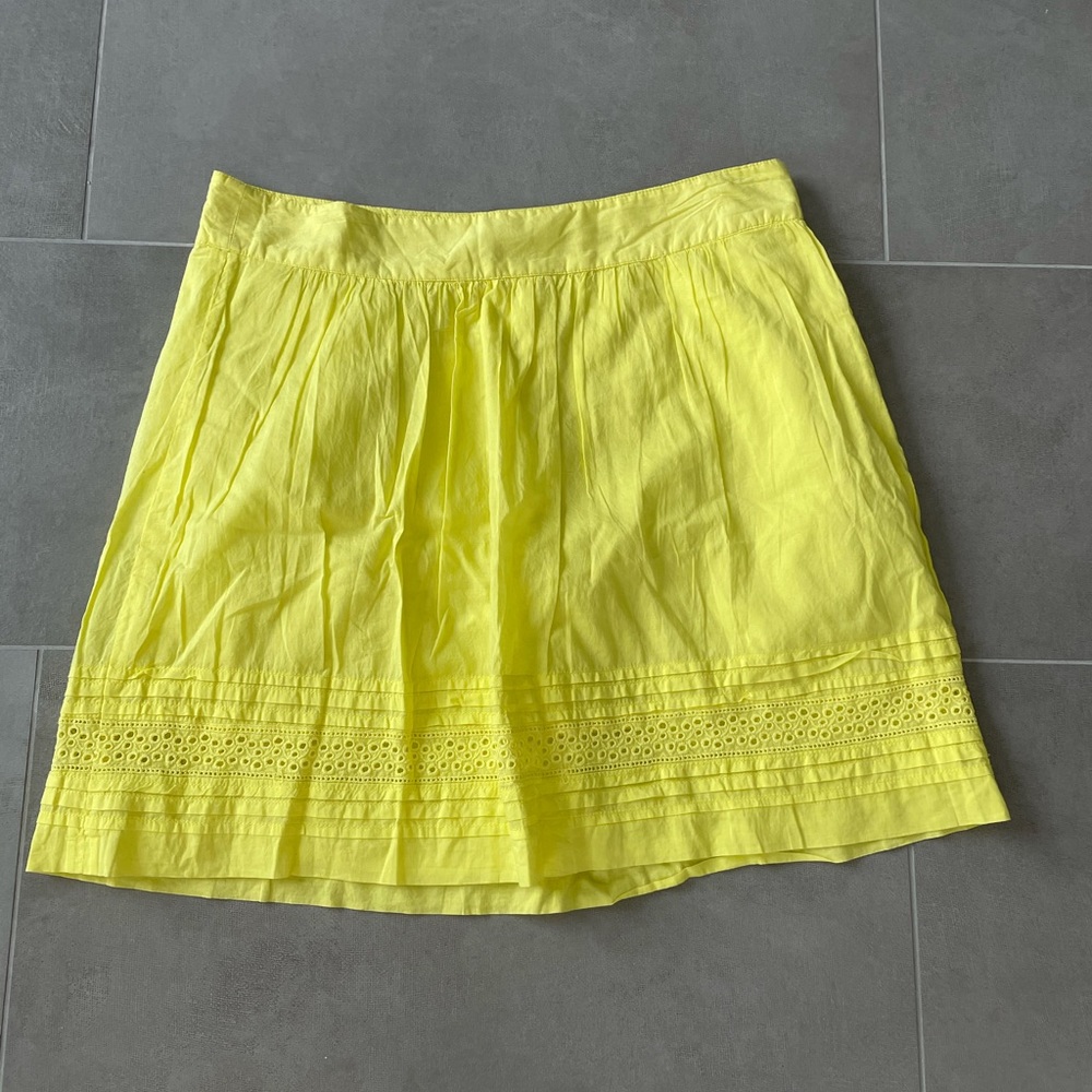 [LOFT] Yellow Skirt
